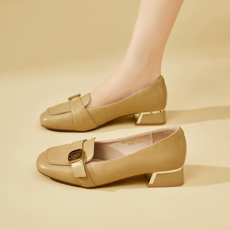 (W) Exull Loafer 'Retro British Square Buckle' 圖 23