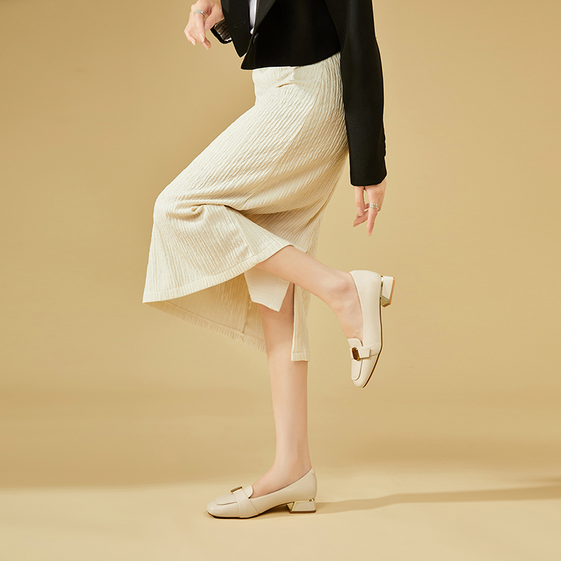 (W) Exull Loafer 'Retro British Square Buckle' 圖 7