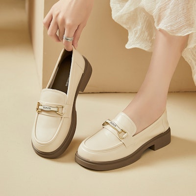(W) Exull Loafer 'Suela Gruesa - Negro' 73171018 11