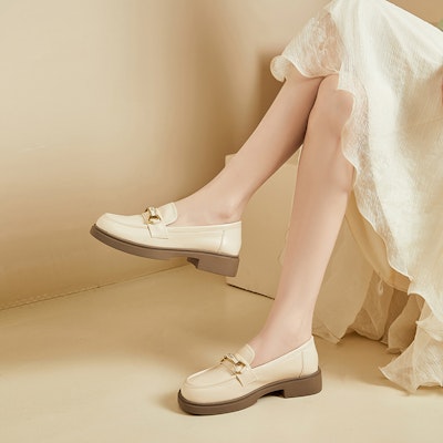 (W) Exull Loafer 'Suela Gruesa - Negro' 73171018 13