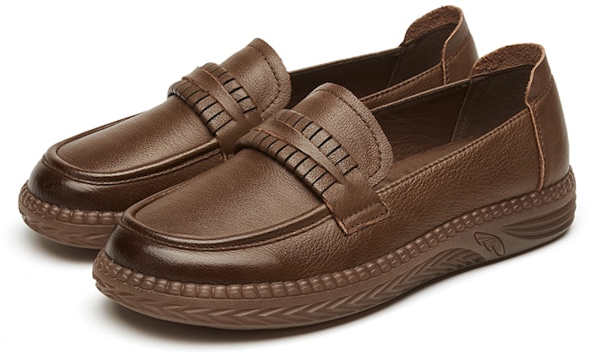 (W) Kasut Exull Loafers 'Kulit Hitam' 7317103660 7