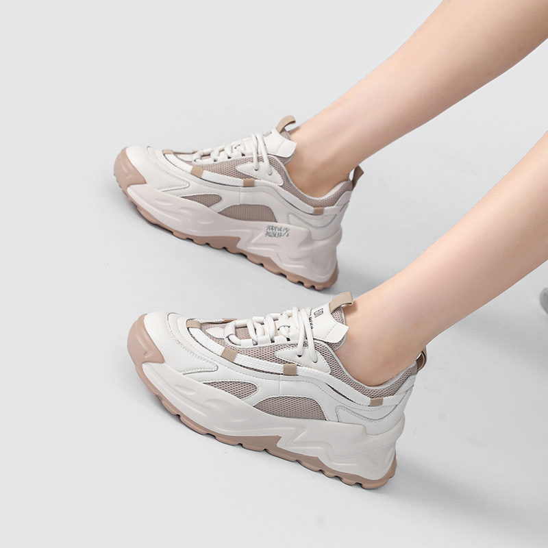 Cheap (Women) Exull Low 'White Dad Shoe' 12I7702982