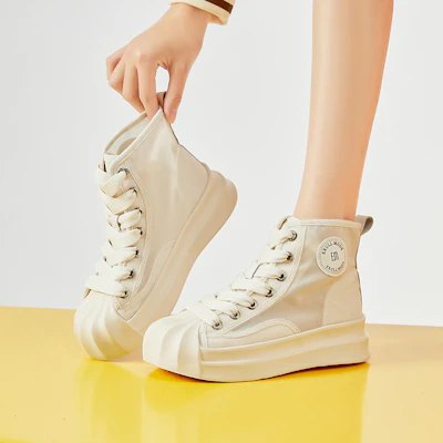 EXULL 依思Q 織物 日系貝殼頭百搭 低筒 球鞋 5cm 女款 10