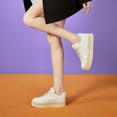 (W) Zapatillas Exull Low Top 'Blancas' 73174010 24