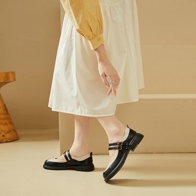 (Women) EXULL Mary Jane 'Academy Style Block Heel' 73170036 10