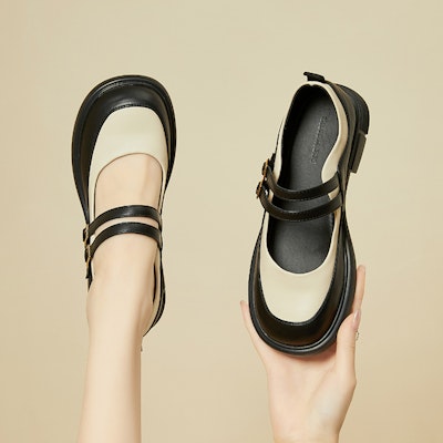 (Women) EXULL Mary Jane 'Academy Style Block Heel' 73170036 13