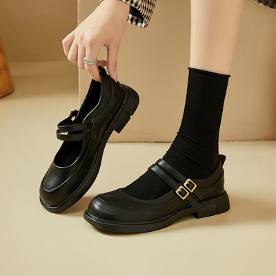 (Women) EXULL Mary Jane 'Academy Style Block Heel' 73170036 Purchase (Women) EXULL Mary Jane 'Academy Style Block Heel' 73170036
