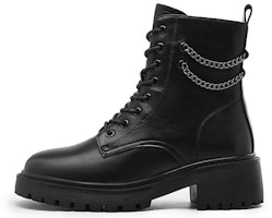 (Women) Exull Mid Martin Boots 'Black Leather' 1218647860 (Women) Exull Mid Martin Boots 'Black Leather' 1218647860