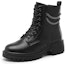 Order (W) Exull Mid Martin Boots 'Kulit Hitam' 1218647860
