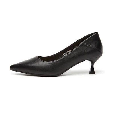 (W) EXULL Parisian Chic 'Pointed Toe Kitten Heels'