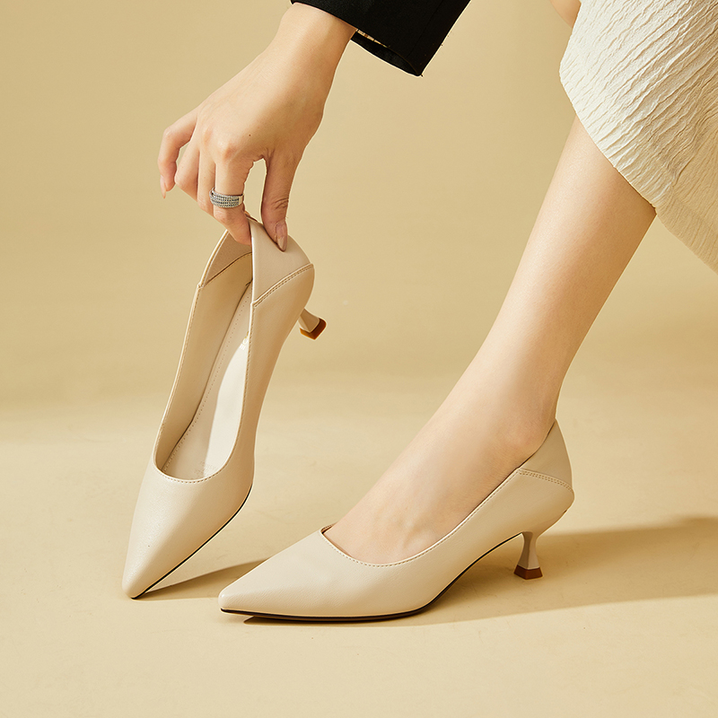 (W) EXULL Parisian Chic 'Pointed Toe Kitten Heels' 圖 17