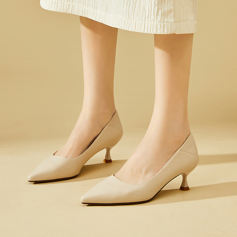 (W) EXULL Parisian Chic 'Pointed Toe Kitten Heels' 圖 19