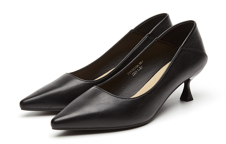 (W) EXULL Parisian Chic 'Pointed Toe Kitten Heels' 圖 3