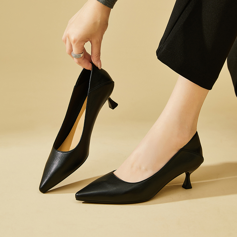 (W) EXULL Parisian Chic 'Pointed Toe Kitten Heels' 圖 7