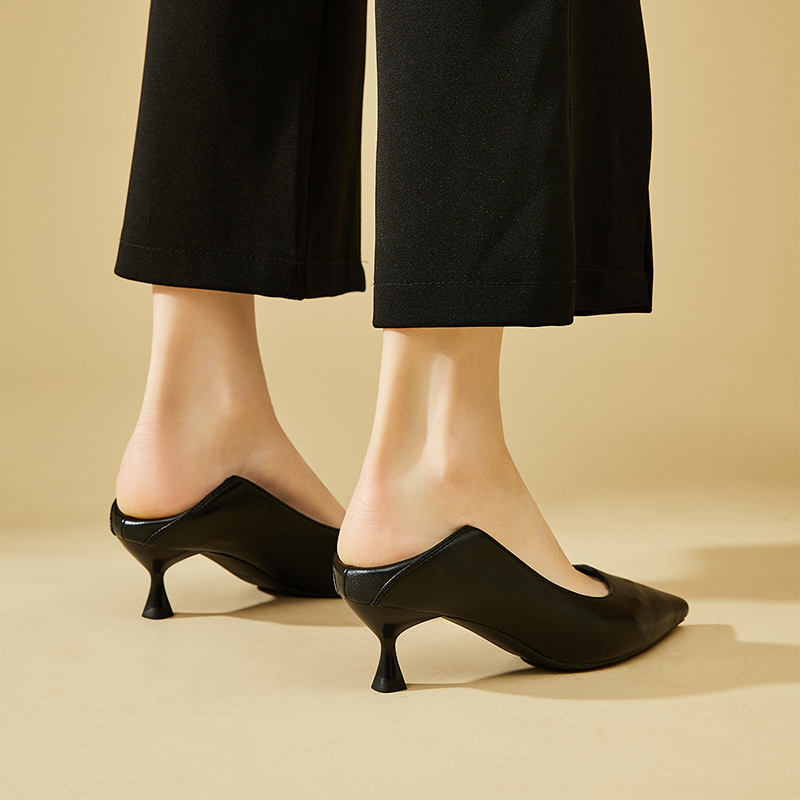 (W) EXULL Parisian Chic 'Pointed Toe Kitten Heels' 圖 10