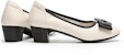 (Women) EXULL PU 'Comfort Versatile Chunky High Heels 4.3cm' 12I70075