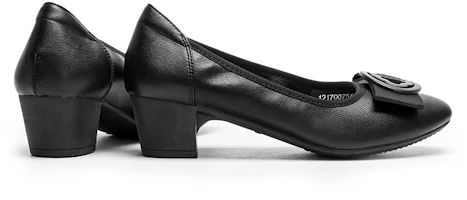 Sizing (W) Tacones Altos Gruesos Versátiles y Cómodos EXULL PU 4.3cm 12I70075