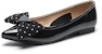 (W) Exull PU Hujung Runcing Slip-On 'Kasut Rata Kasual' 72170056
