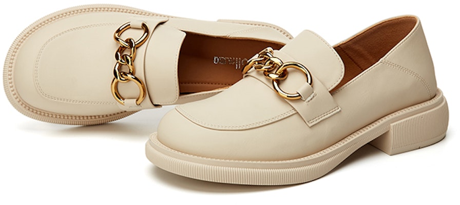 EXULL 依思Q PU 圓頭樂福百搭 休閒單鞋 女款 Shop EXULL 依思Q PU 圓頭樂福百搭 休閒單鞋 女款