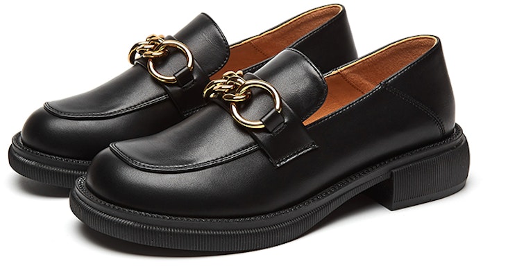 EXULL 依思Q PU 圓頭樂福百搭 休閒單鞋 女款 Sizing EXULL 依思Q PU 圓頭樂福百搭 休閒單鞋 女款