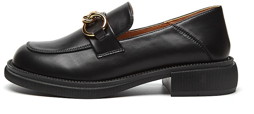 EXULL 依思Q PU 圓頭樂福百搭 休閒單鞋 女款 Cheap EXULL 依思Q PU 圓頭樂福百搭 休閒單鞋 女款