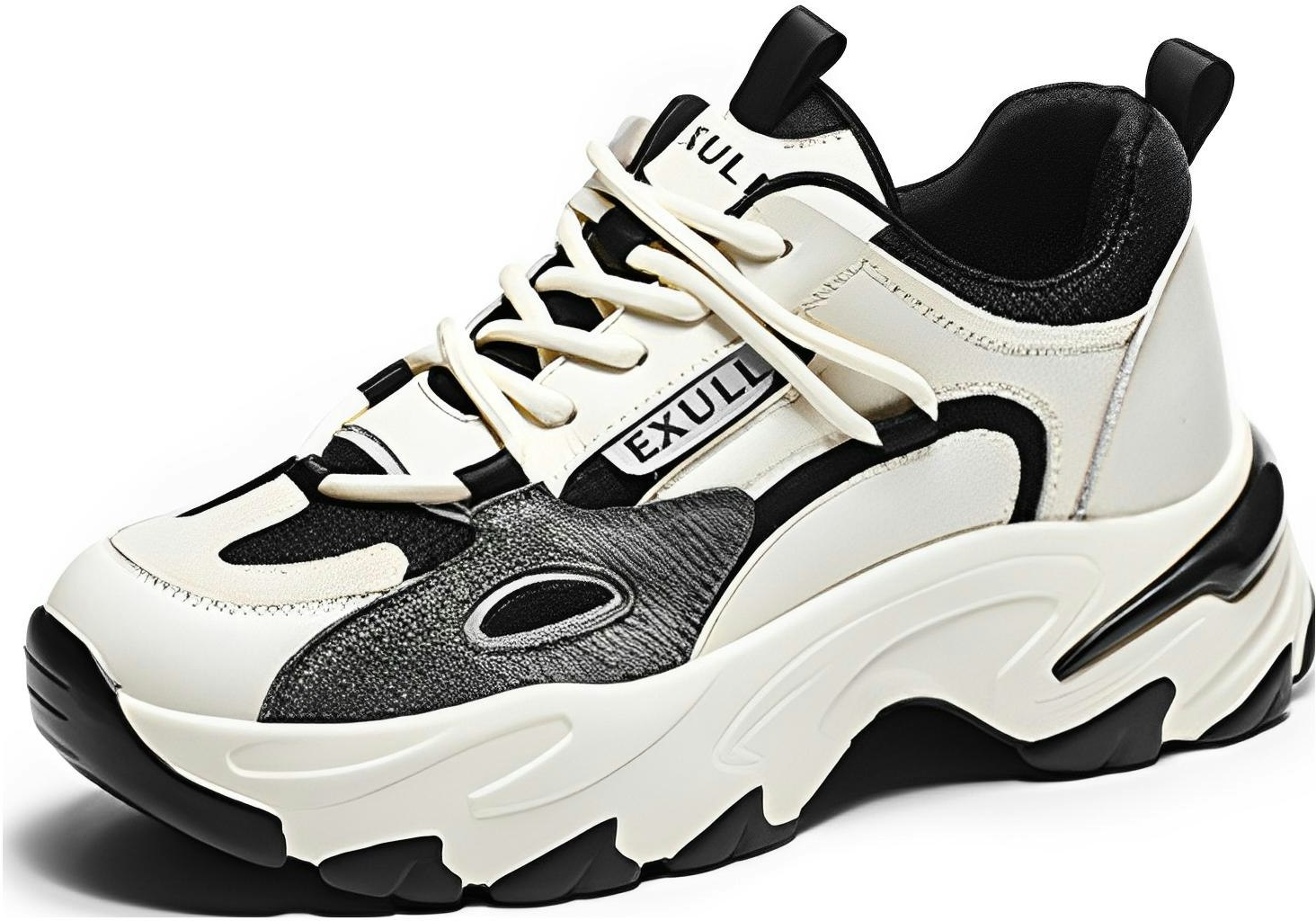 women-exull-pu-synthetic-leather-platform-black-dad-shoe-7315700360