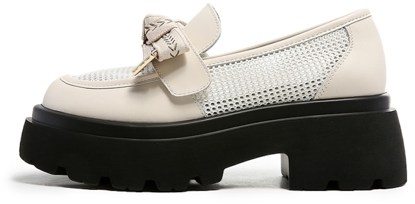 (W) Exull2023厚底蝴蝶结网面透气乐福鞋 73169603 Purchase (W) Exull2023厚底蝴蝶结网面透气乐福鞋 73169603