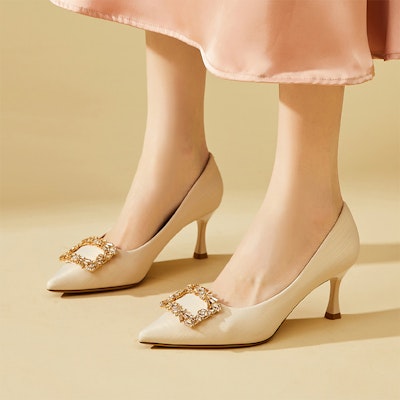 (Women) EXULL Q 7cm 'Light Mouth Commute Temperament Stiletto' 73170044 9