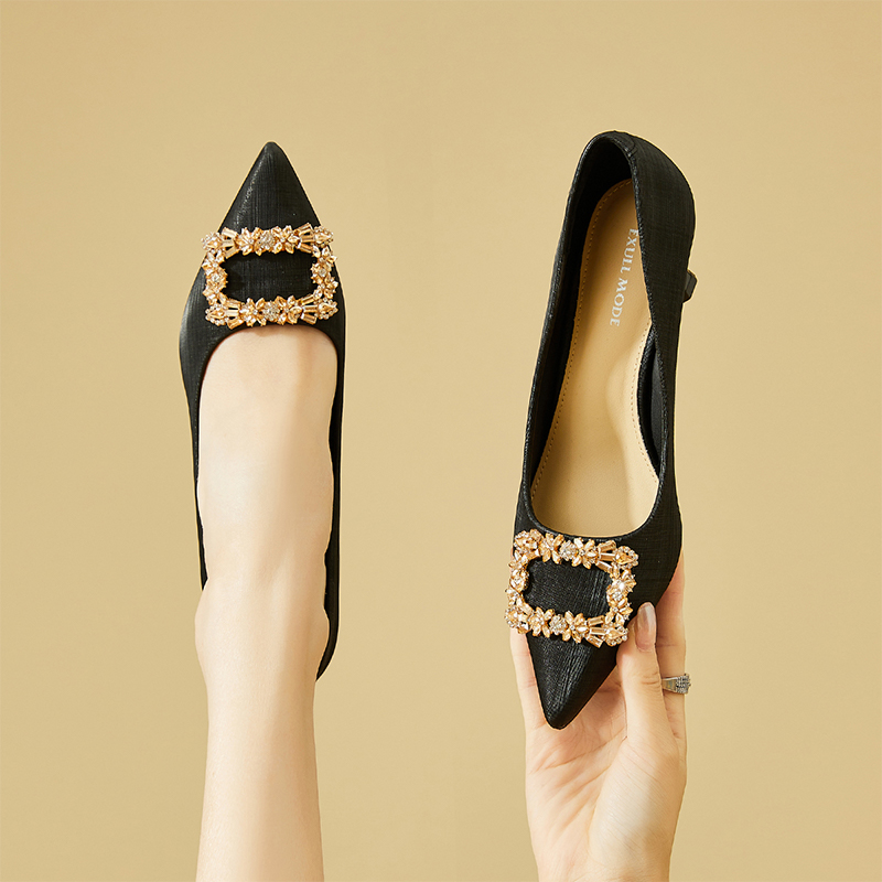 Details for (Women) EXULL Q 7cm 'Light Mouth Commute Temperament Stiletto' 73170044