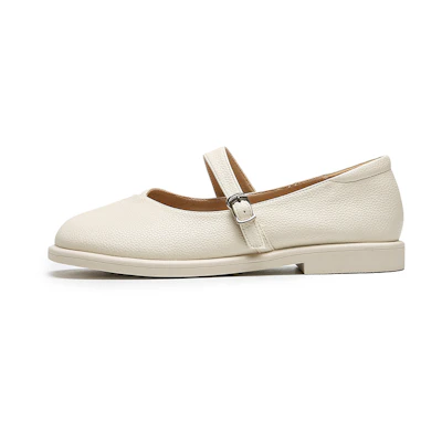 (W) Exull Q 'Academy Style Low Heel Soft Leather'