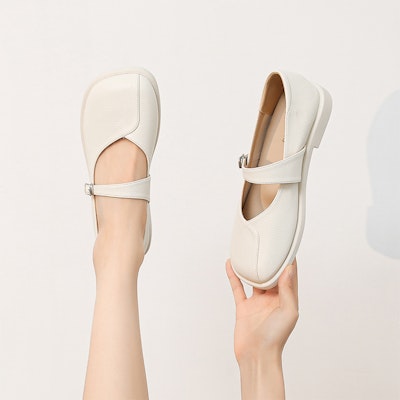 (Women) Exull Q 'Academy Style Low Heel Soft Leather' 72170036 1