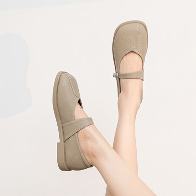 (Women) Exull Q 'Academy Style Low Heel Soft Leather' 72170036 2