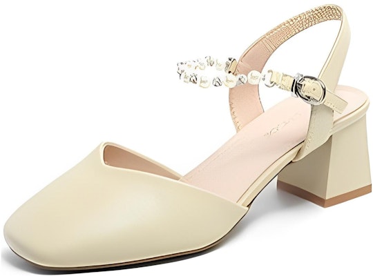 (Women) EXULL Q 'Apricot High Heel' 1316304381 Order (Women) EXULL Q 'Apricot High Heel' 1316304381