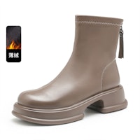 (Women) Exull Q 'Apricot Retro Ankle Boot' 1218630882 (Women) Exull Q 'Apricot Retro Ankle Boot' 1218630882