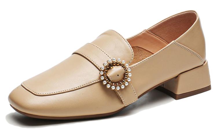 (Women) Exull Q 'Apricot Square Toe Slip-On' 7315101181