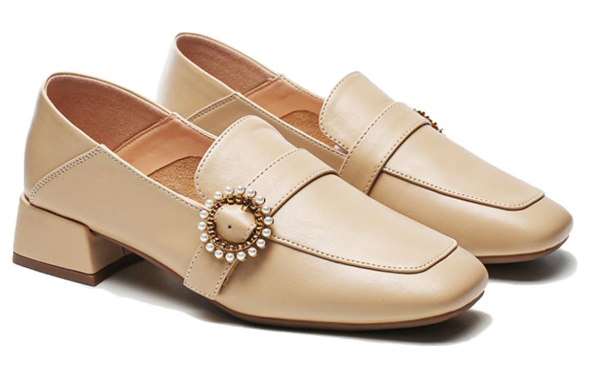 Lookbook (W) Exull Q 'Slip-On Hujung Petak Aprikot' 7315101181