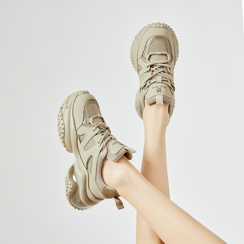(W) Exull Q 'Autumn Breathable Chunky Sneaker' 圖 23
