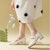(W) EXULL Q 'Kasut Pam Tumit Blok Beige' 7315001971