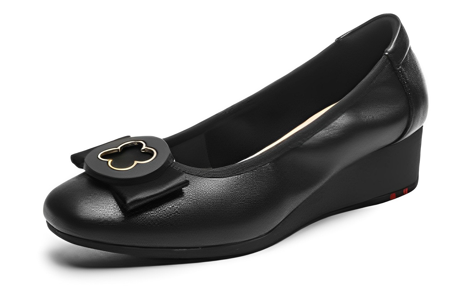 Buy (W) EXULL Q '黑色蝴蝶结懒人鞋' 1315003460