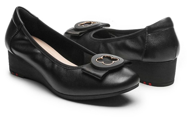 Lookbook (W) EXULL Q '黑色蝴蝶结懒人鞋' 1315003460