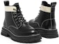 Lookbook (W) Exull Q 'Sepatu Boot Ujung Bulat Blok Warna Gaya Inggris Hitam' 1218654660