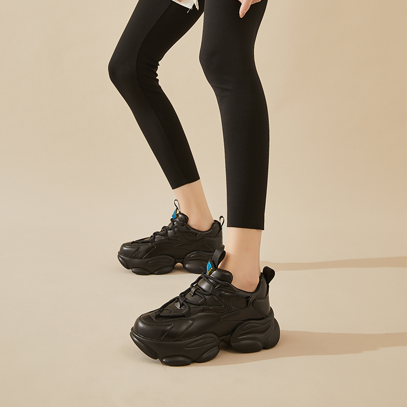 Details for (Women) Exull Q 'Black Casual Low-Top Dad Shoes' 8215701760