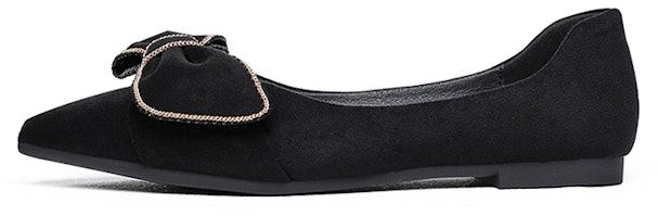 (Women) Exull Q 'Black Flat Slip-On' 8215001660 (Women) Exull Q 'Black Flat Slip-On' 8215001660