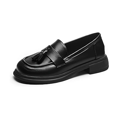 (W) Exull Q 'Black Loafer'