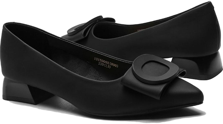 (W) Exull Q 'Slip-On Hak Rendah Hitam Ujung Lancip' 1315000260 Order (W) Exull Q 'Slip-On Hak Rendah Hitam Ujung Lancip' 1315000260