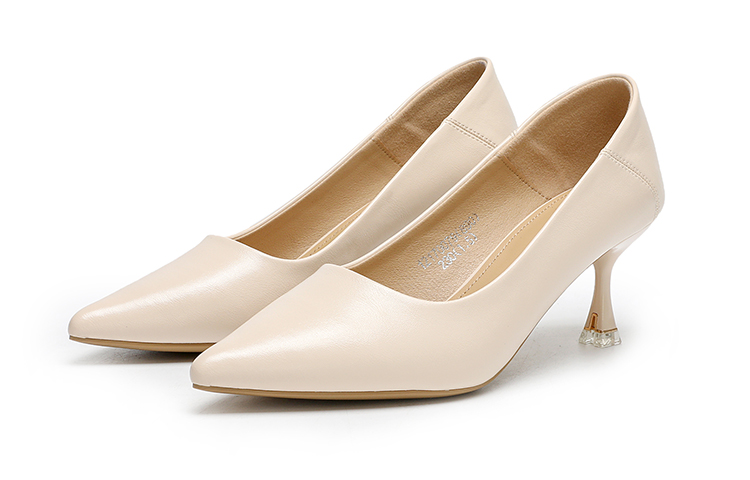 Order EXULL 依思Q PU 百搭通勤尖頭 細跟 高跟鞋 6.5cm 女款