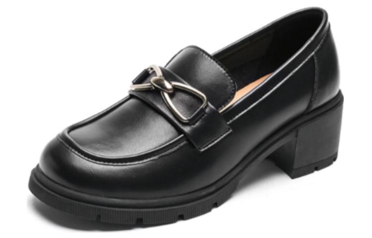 Order (W) Exull Q 'Heels Gaya British Hitam Tinggi' 12I7103360