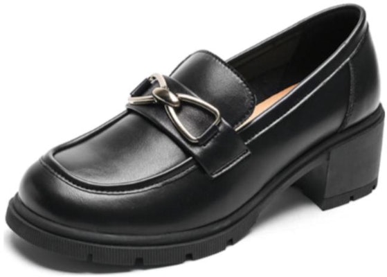 (Women) Exull Q 'British Style Black High Heel' 12I7103360 Order (Women) Exull Q 'British Style Black High Heel' 12I7103360