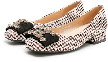 (W) Exull Q 棕色方头便鞋 1217007480 Order (W) Exull Q 棕色方头便鞋 1217007480