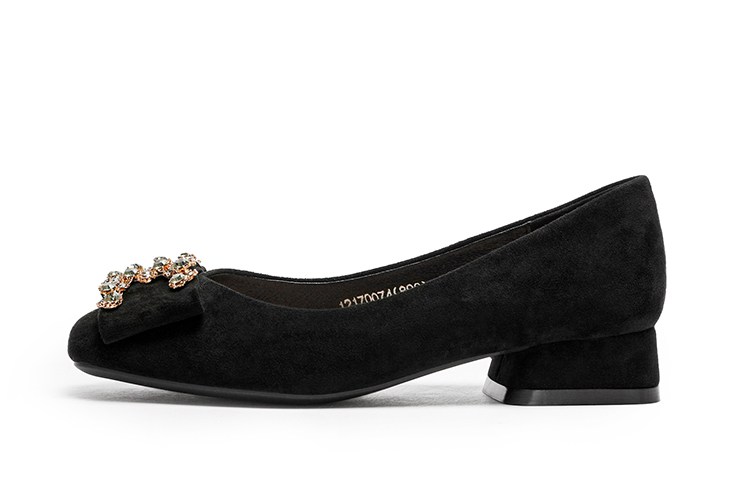 Purchase (W) Exull Q 'Sepatu Slip-On Coklat Jari-Kotak' 1217007480